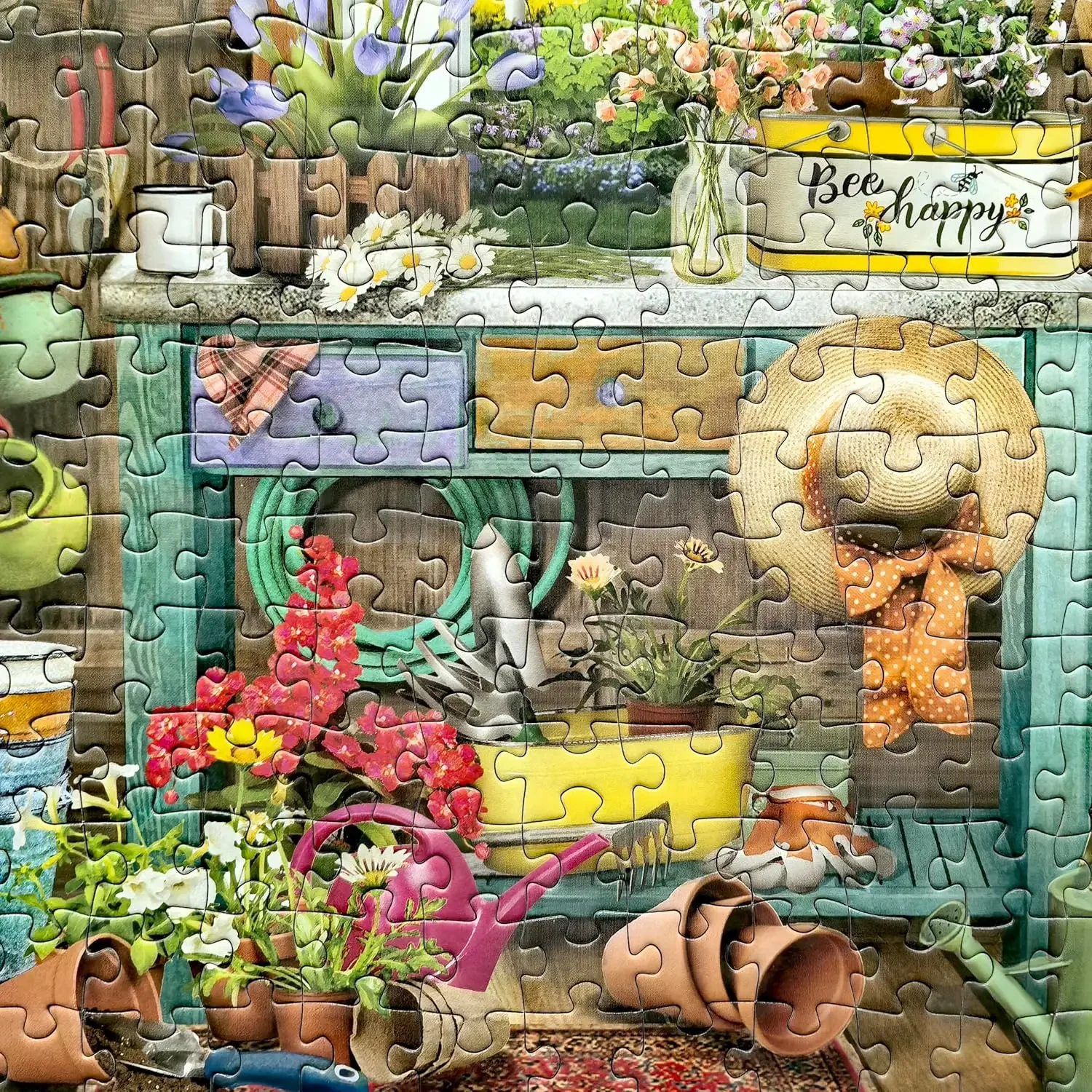 Rompecabezas de madera para cobertizo de macetas, 120/300/500/520/1000/1314 Uds., rompecabezas para sala de juegos, dormitorio, decoración para sala de estar, juego de desafío