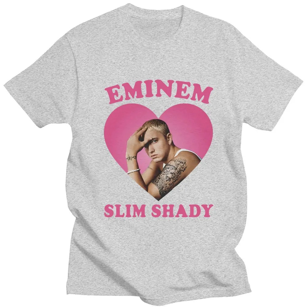 ايمينيم سليم شادي موضة طباعة تي شيرت الرجال النساء الجمالية تي شيرت عادية الهيب هوب القطن تي شيرت غير رسمي الشارع الشهير #3