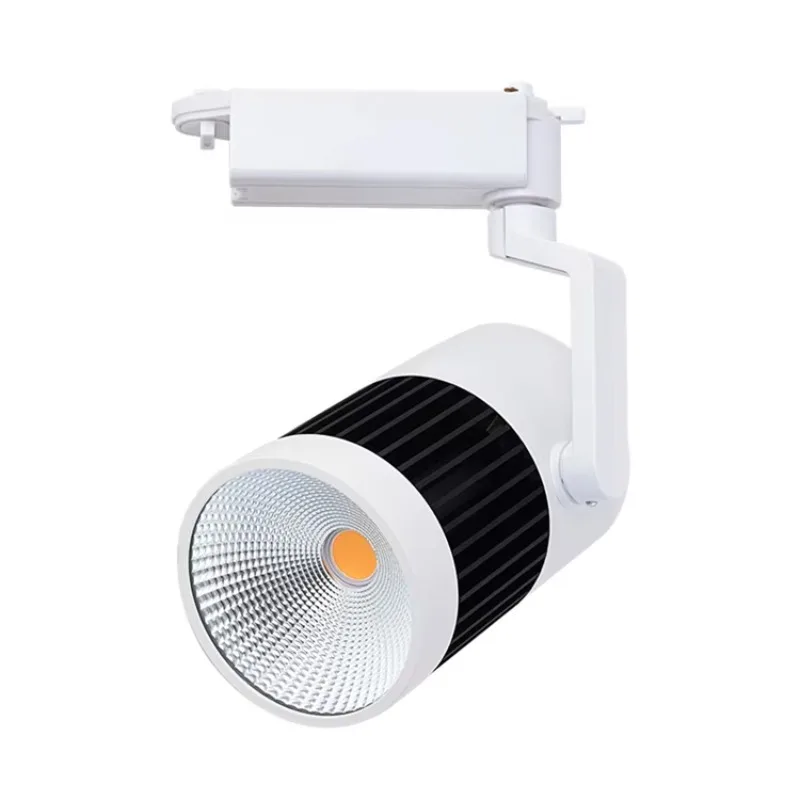 Adjustable Moving Head Spotlight High Bright Aluminum 10W 18W 30W 50W Strobe Free LED Track Light