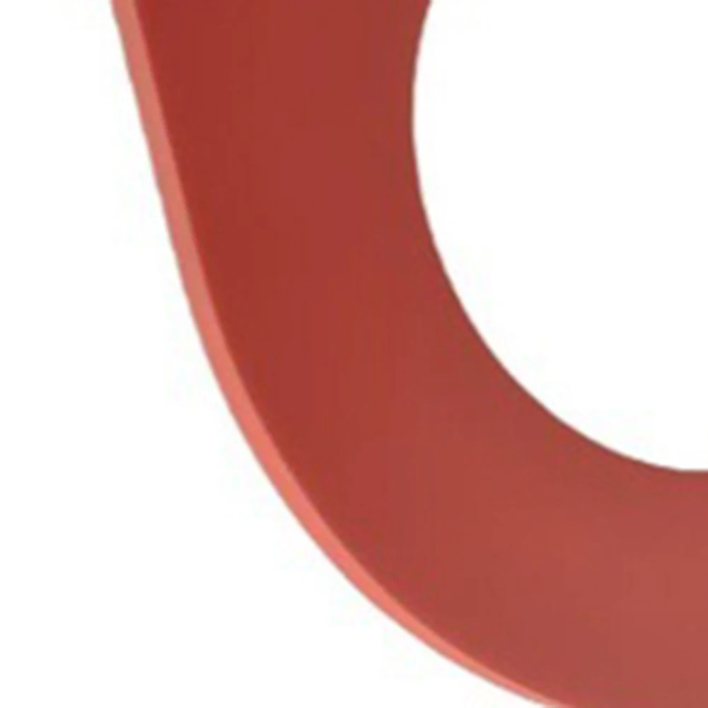 Heating System Repair Black orange Circulator Gasket Set Silicone Flange Gaskets Set Vibration Dampening Easy Installation
