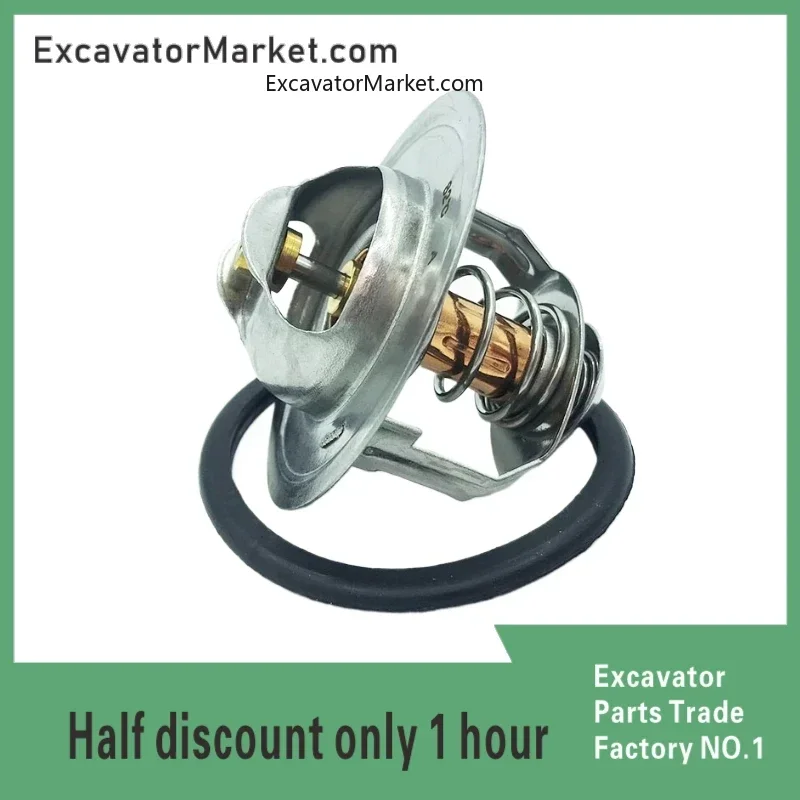 

For Hitachi 200-3-5-6 Sumitomo 200-6BG1/6BD1 Isuzu Engine Thermostat Excavator Accessories High Quality
