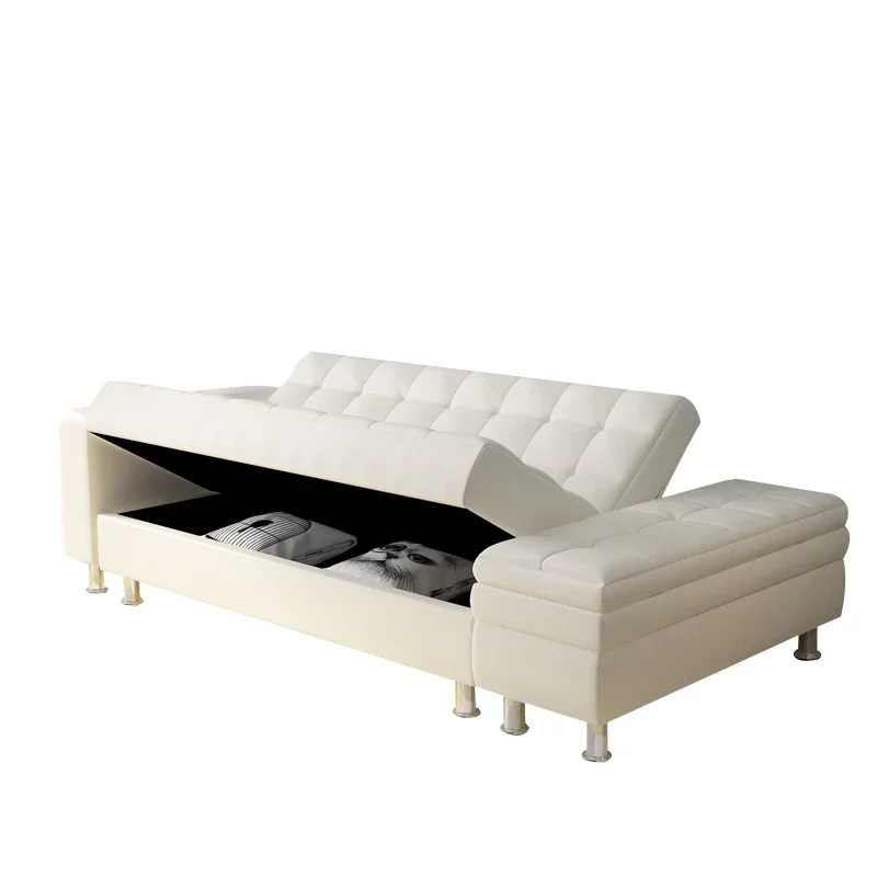 

Multifunctional storage folding sofa bed small apartment living room, bedroom study