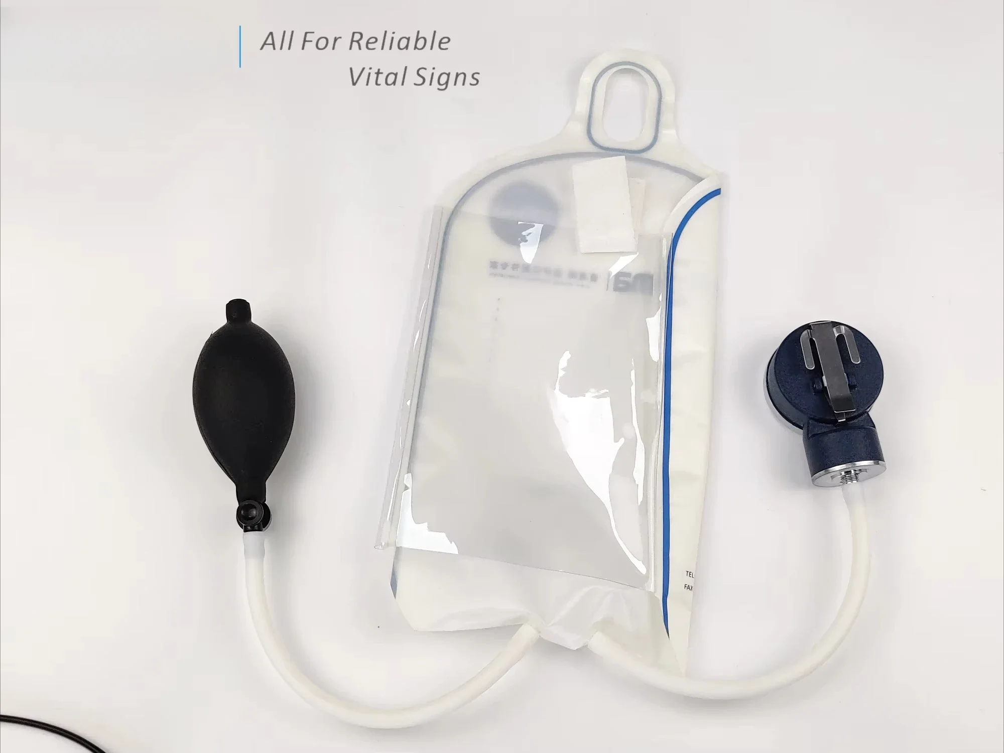 Bester Preis Heißer Verkauf medizinisches Zubehör Einweg-Blutdruck-Ei-Beutel 500 ml Blutdruck-Infusionsauger NIBP-Manschette/Luft