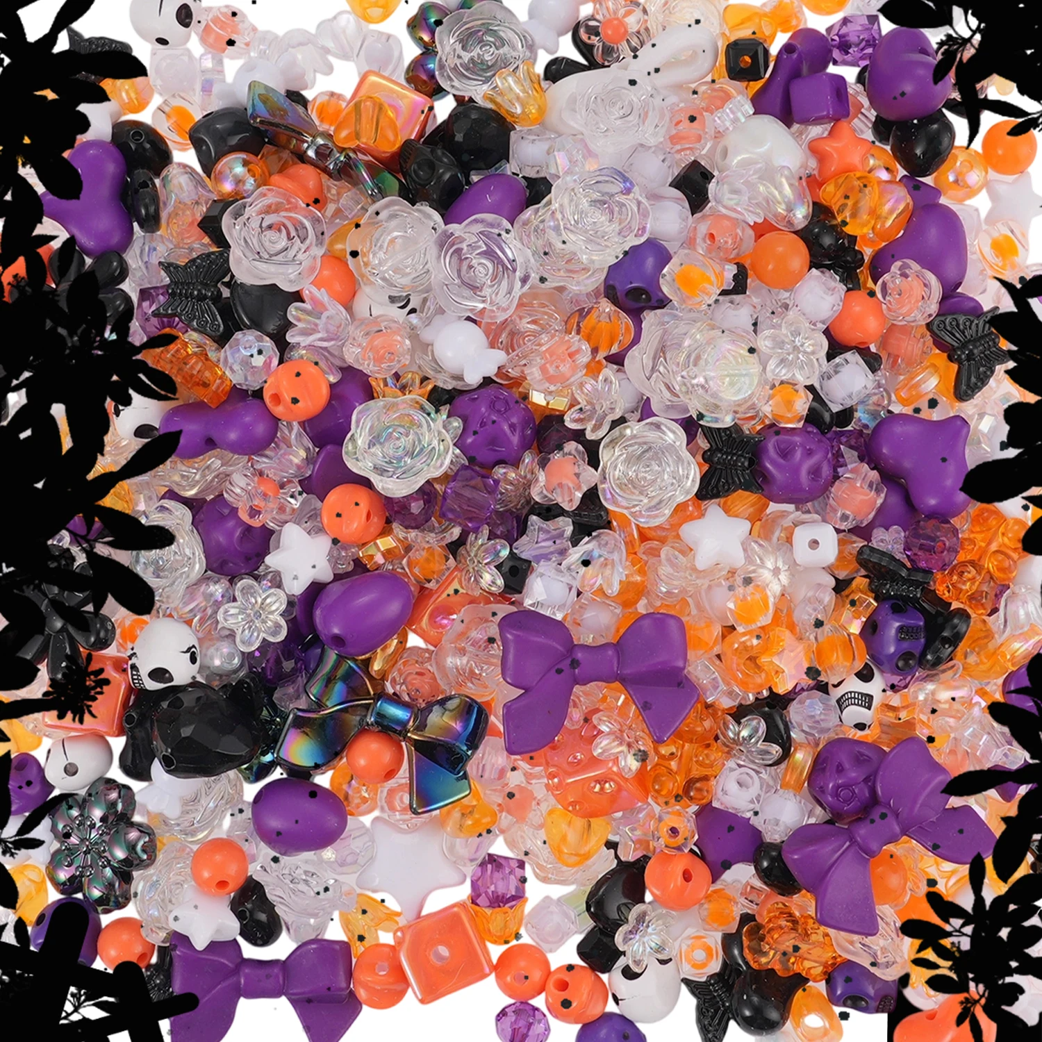 Halloween Christmas Acrylic Beads 6