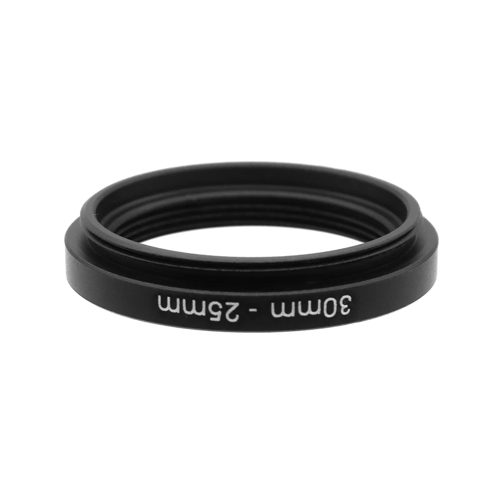 30-25 мм, 30-28 мм, 37-28 мм, 37-30 мм, 37-34 мм, 40,5-37 мм, 42-39 мм, 43-28 мм, 43-37 мм понижающее кольцо для объектива камеры
