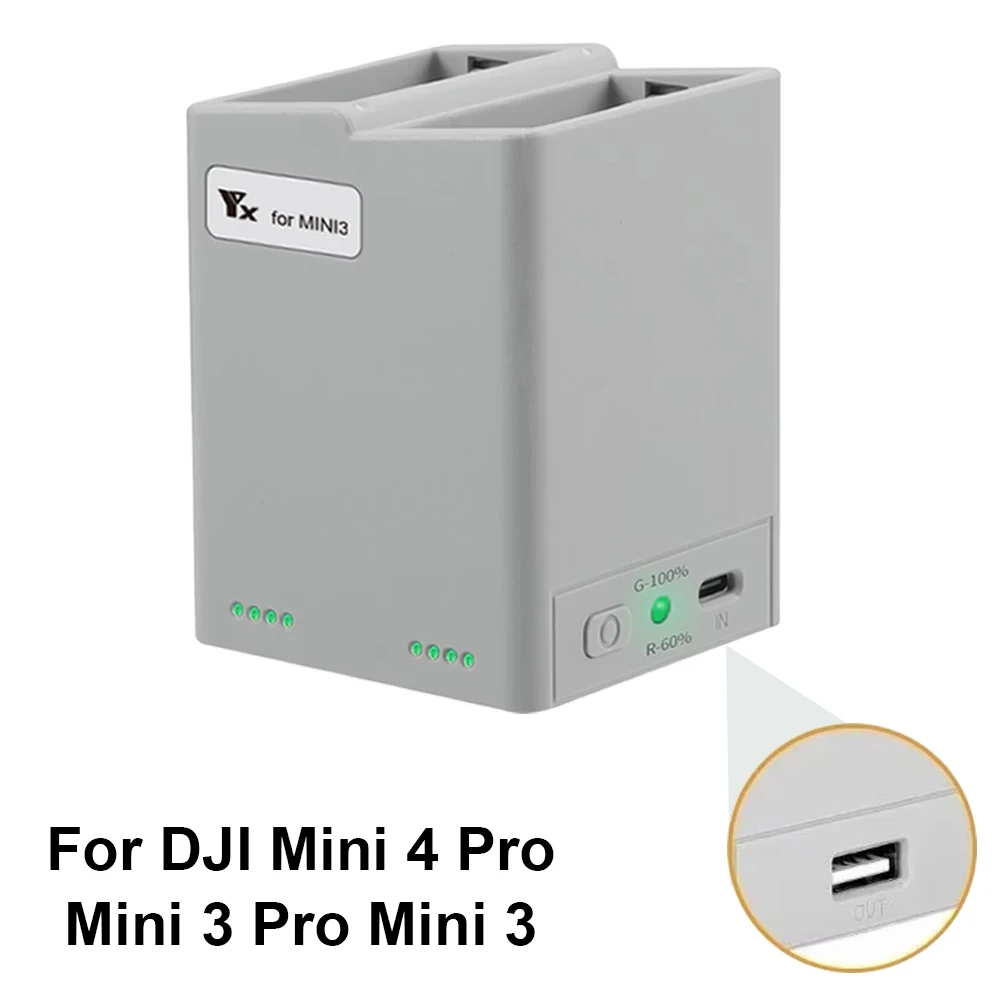 

Для DJI Mini 3Pro/4Pro аккумулятор, двухсторонний зарядный концентратор, зарядное устройство для дрона, аксессуары для дрона серии Mini 3/3Pro/4Pro