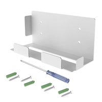 NEW for PS5 Game Console Wall Bracket Wall Mount Storage Rack for Playstation 5 Game Handle Bracket Anti-Slip Holder