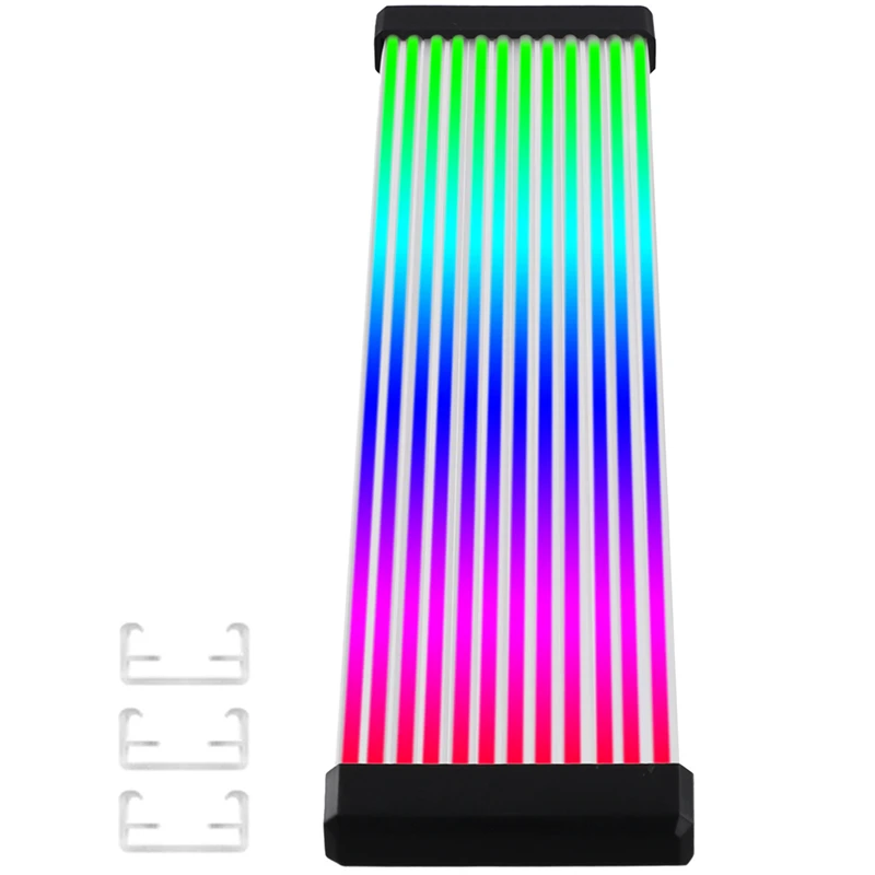 Striscia LED RGB scheda di sincronizzazione ARGB per alimentatore per Computer scheda grafica GPU custodia per cavo scheda grafica linea Neon