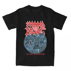 Morbid Angel Death Metal Altars Of Madness T Shirt Men Women Humor Cotton T Shirt O-Neck Printed Large Size T Shirt