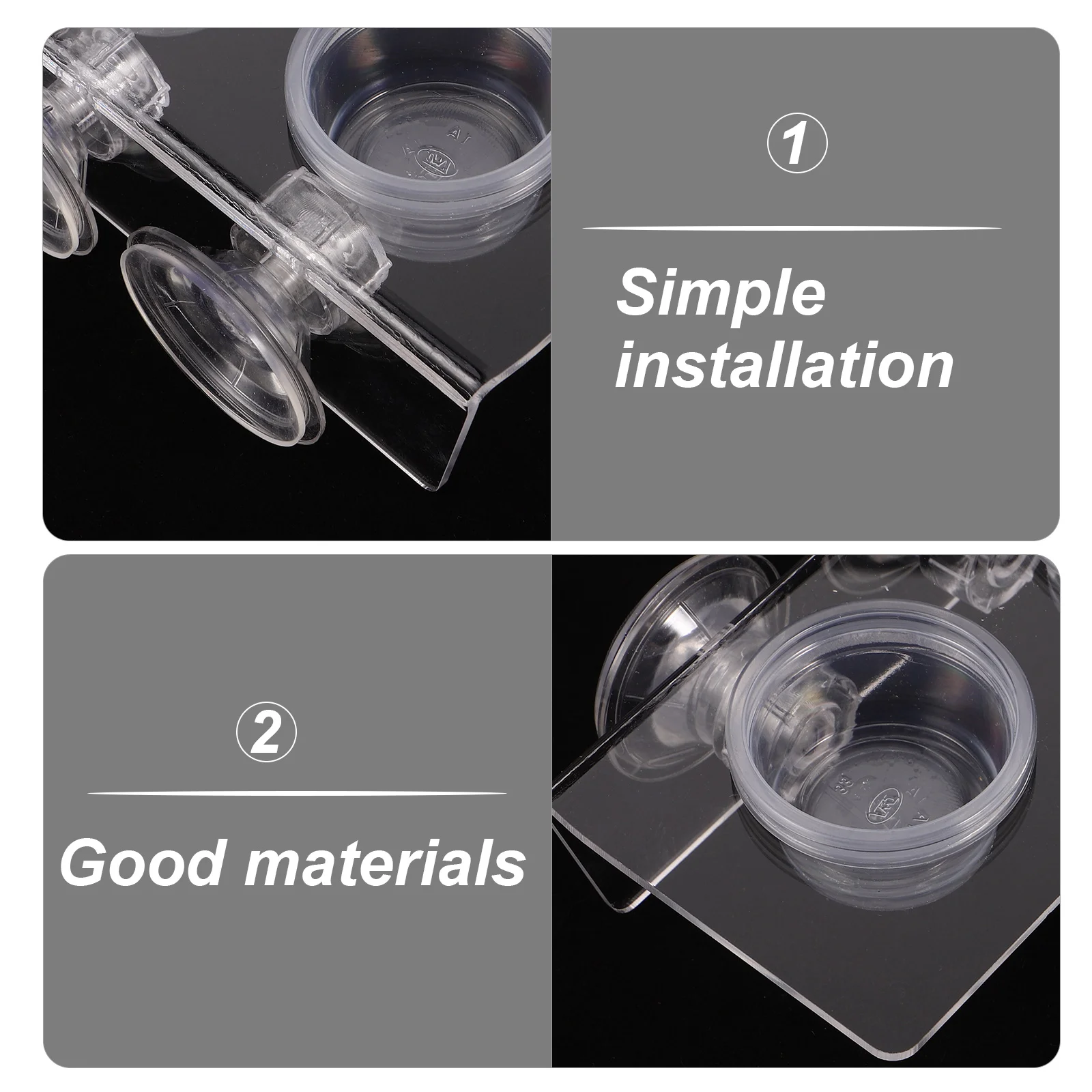 طبق تغذية الزواحف سهل التنظيف، قاعدة غير قابلة للانزلاق، تصميم متين، مثالي للسحالي، الثعابين، أبو بريص، الحرباء، الحيوانات الأليفة الصغيرة
