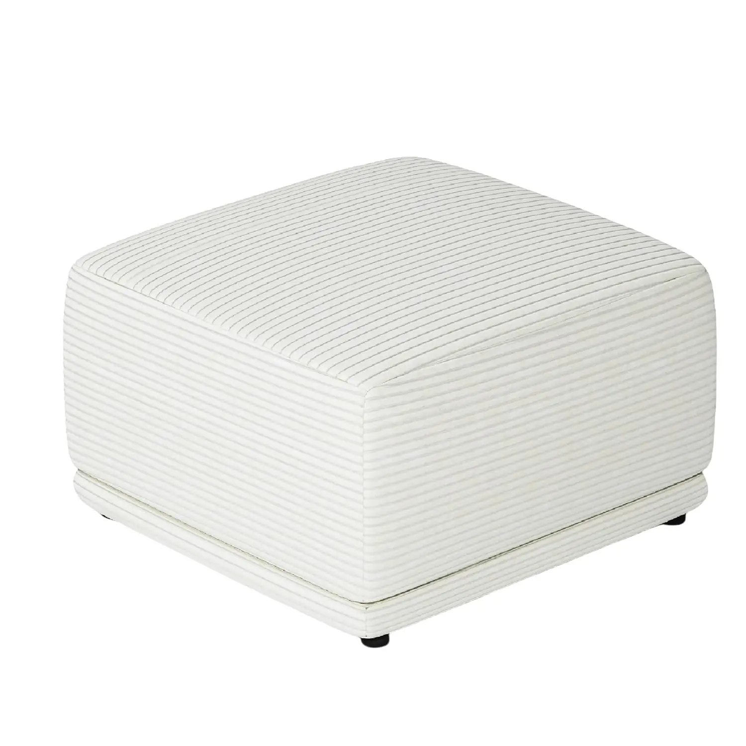 

33" for Modular Sectional Deep Seat Sofa Living Room Bedroom Apartment White Customized