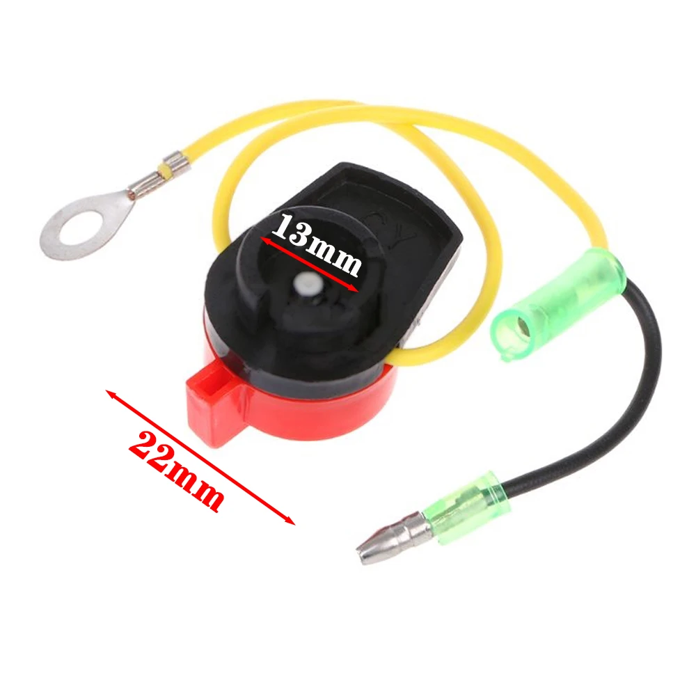 2 / 3 Wire Engine Power Stop on Off Kill Switch Control for Honda GX120 GX160 GX200 GX240 GX340 GX390 35120-Z0T-831