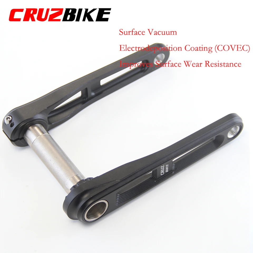 Cruzbike-折りたたみ式自転車クランク,アルミニウム合金,ショート,110 