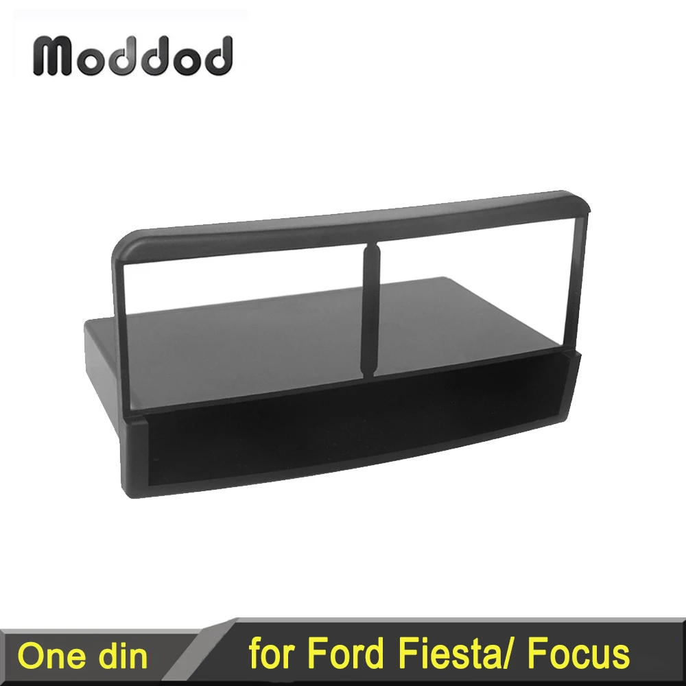 

Single 1 Din Stereo Panel for Ford Fiesta Focus Fascia Radio Refitting Dash Mounting Installation Trim Kit Face Frame