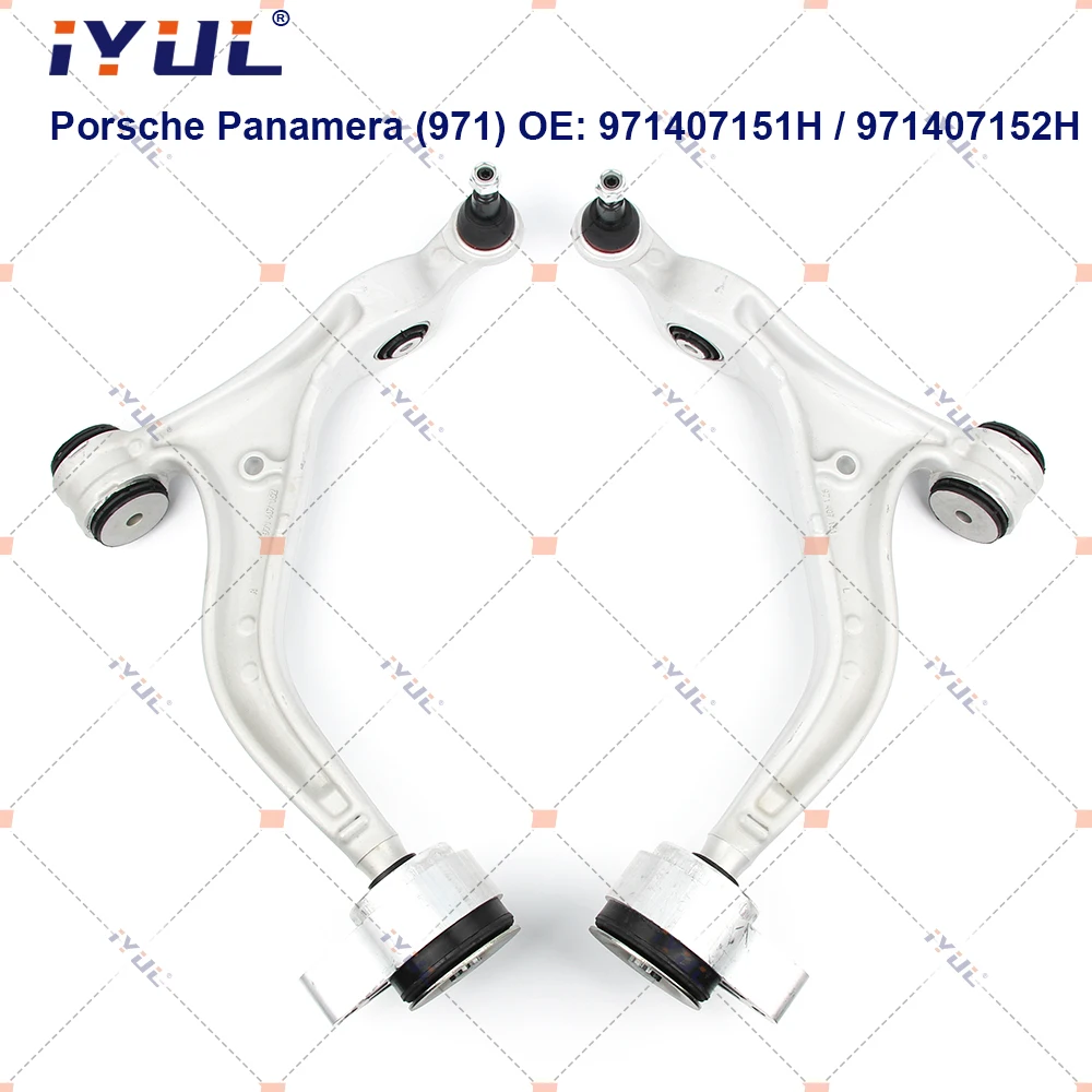 Front Lower And Upper Suspension Control Arm Kits For Porsche Panamera Sport Turismo 971 971407151H 971407152H 971407021B