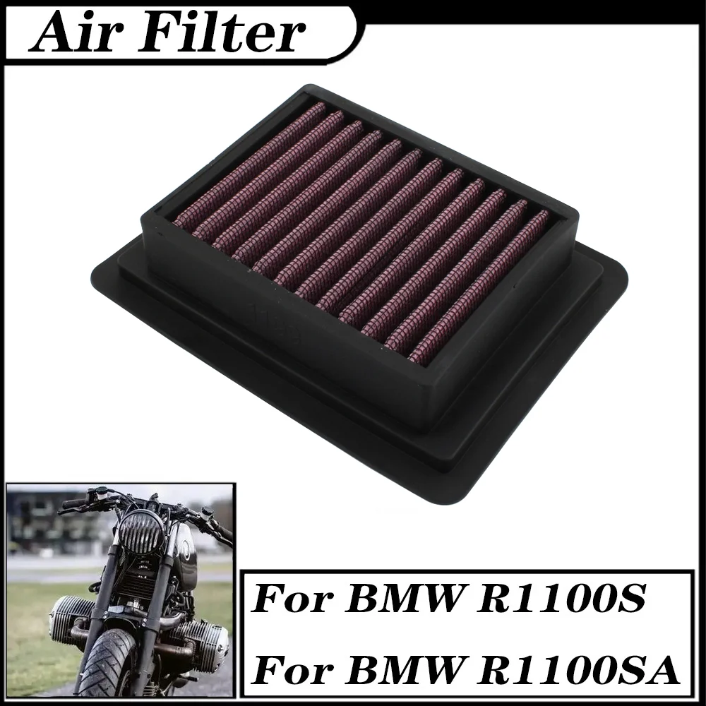 For BMW R1100S R1100SA R1100S ABS Boxer Cup Boxer Cup Replica 99-05 High Flow Air Filter Performance Air Intake