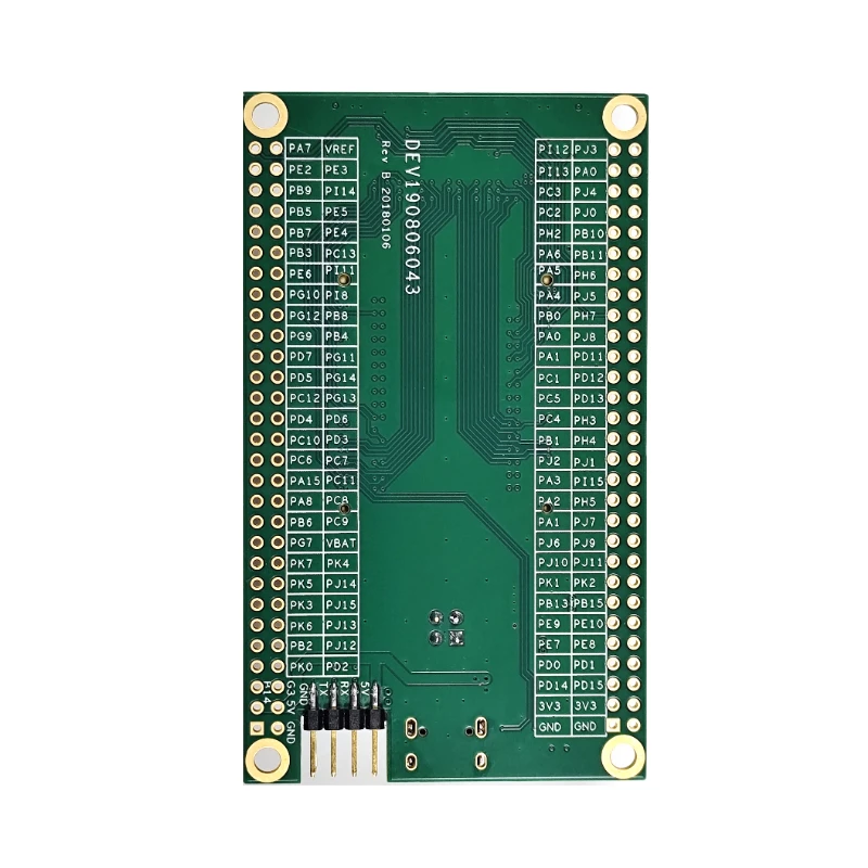 STM32H743 STM32H743XIH6 أو STM32H750 STM32H750XBH6 لوحة تطوير مع SDRAM وفلاش مزدوج #3