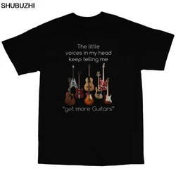 Camisetas divertidas de guitarra para hombre, camiseta de moda, camiseta de verano de talla grande, envío directo