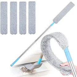 Long Handle Mop Bedside Dust Brush Detachable Cleaning Duster Gap Cleaning brush Sofa Furniture Gap Dust Cleaner Household Items