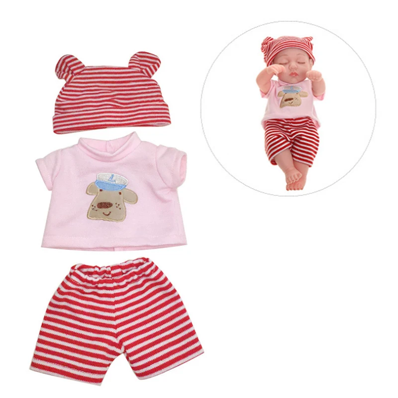 New Clothes Fit 30cm Doll Dress Jumpsuit Doll Clothing Accessories American Doll Accessories Fit For 12inch Baby Doll DIY Toys