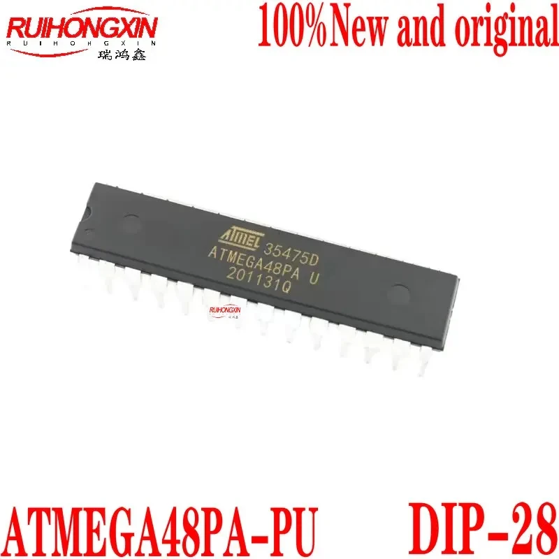 ATMEGA48PA-PU DIP28 microcontroller MCU microcontroller original and authentic