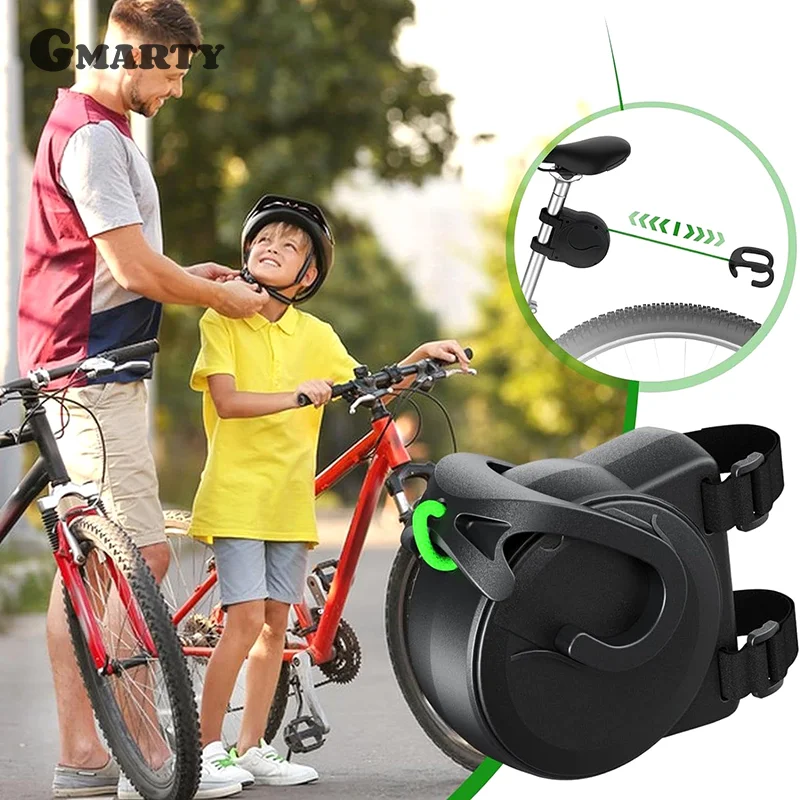 1Pc Bicycle Tow Rope Flexible Retractable Bike Tractor Tow Truck Mountain Bike Parent-Child Pull Rope Towing Trailer Tool