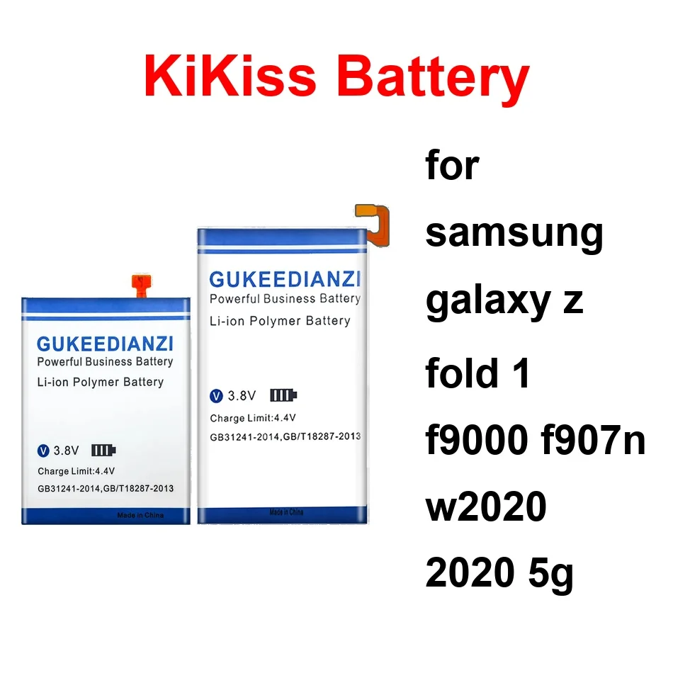 

Battery EB-BF901ABA EB-BF907ABA EB-BF907ABA+EB-BF901ABA 2600Mah For Samsung Galaxy Z Fold 1 F9000 F907n W2020 2020 5G