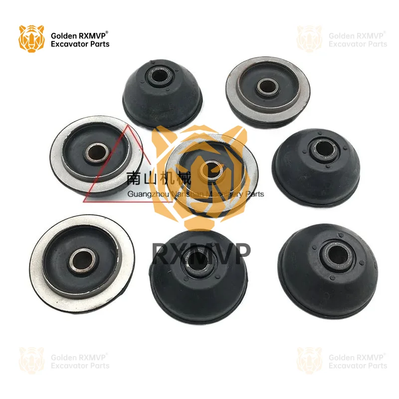 For AdaptationYuchai YC60/85Machine rubber feet Engine damping rubber Buffer rubber Machine foot pad Excavator Parts