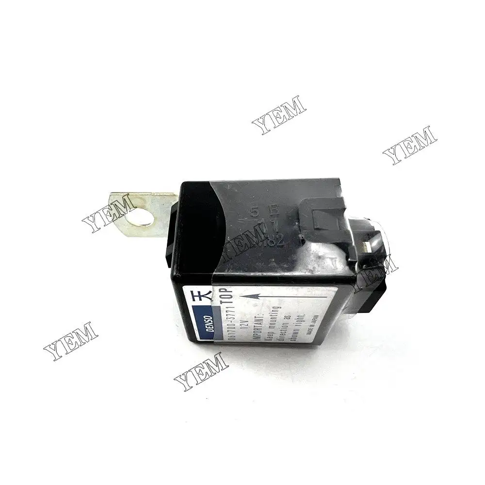 New Relay 12V T0070-31410 061700-3771 For Kubota D722 Excavator Engine Parts