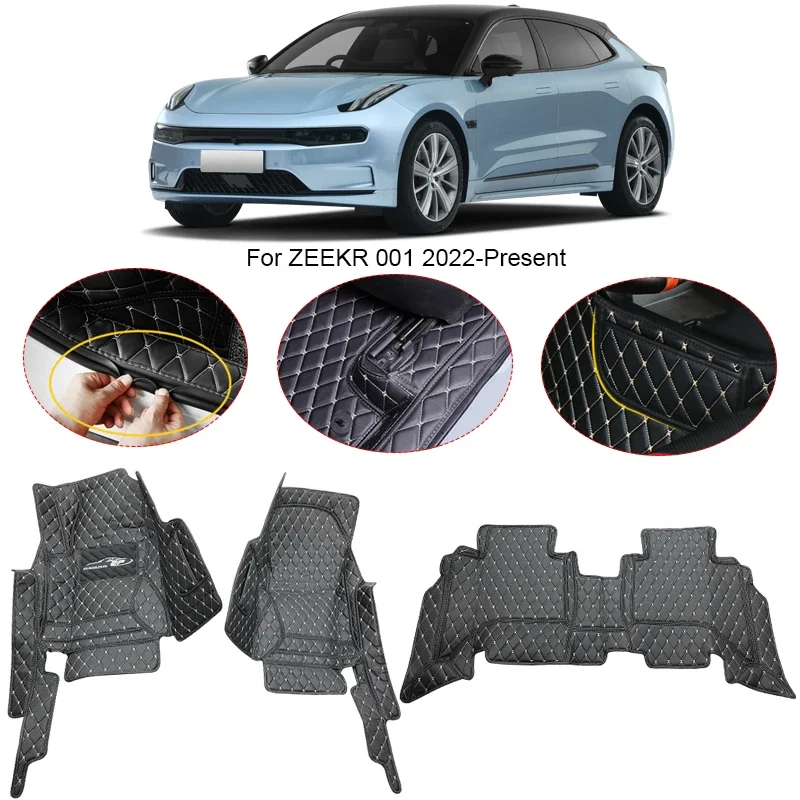 

3D Full Surround For ZEEKER 001 2022-2025 Car Floor Mat Protect Liner Foot Pads Carpet PU Leather Waterproof Auto Accessory