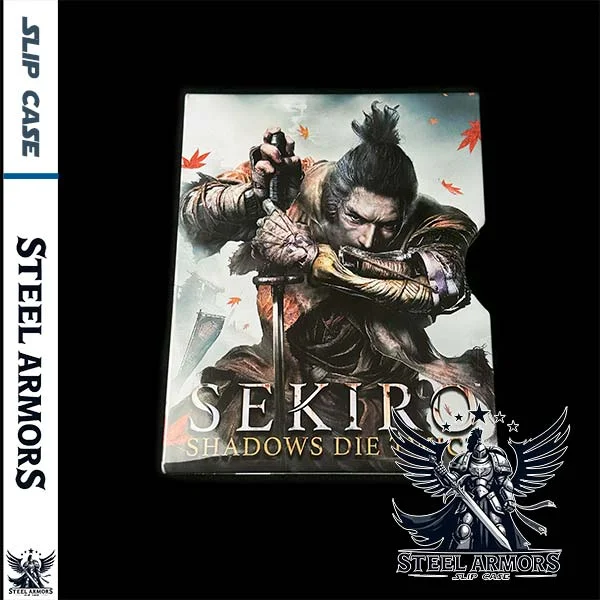 

Sekiro Shadows Die Twice Steel Slip Case SteelArmors (Customization,Steel case,Game CD not included)