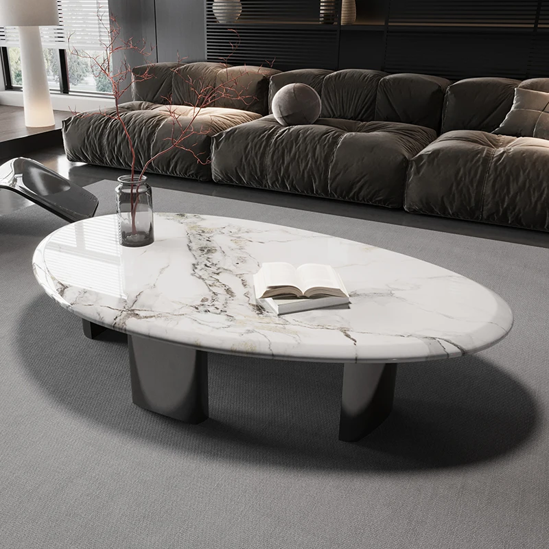 

Minimalist Standing Coffee Table Waterpoor Quality Organizer Modern Coffee Table Service Light Luxury Couchtisch Salon Furniture