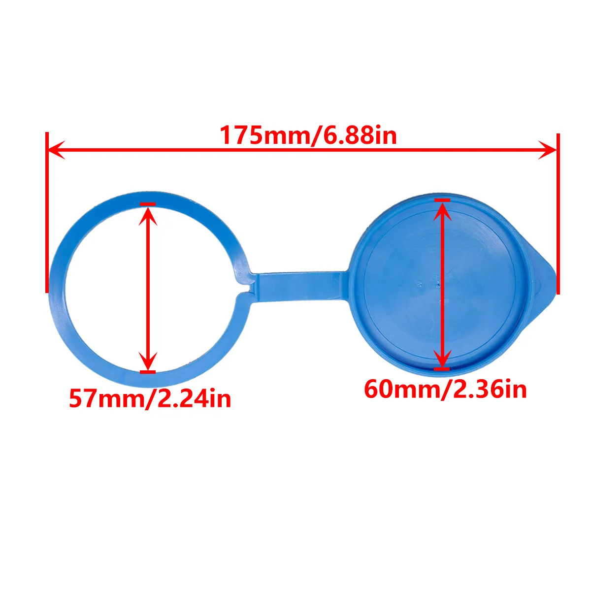 76802-SZA-A01 for Honda Pilot Civic Jazz CR-V HR-V Brio CR-X CR-Z Car Windshield Wiper Washer Fluid Reservoir Tank Bottle Cap view 5