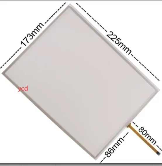 

5pcs 225*173 new 10.4 Inch touch screen ST-104004 4 wire resistive touch panel for amt9509 9509b touchscreen