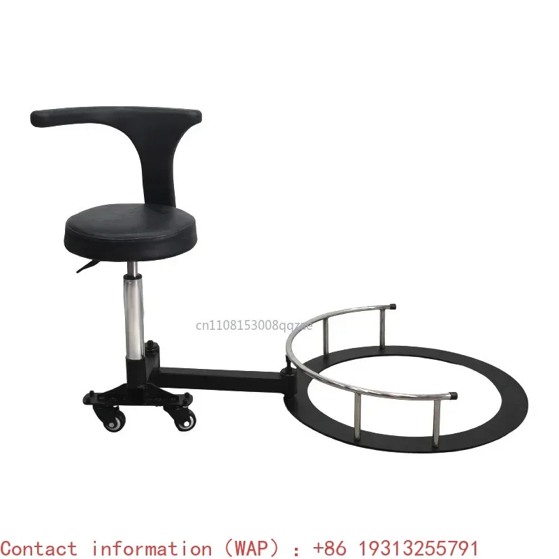 

【From China】 Adjustable Barber Stool Rotating Barber Chair With Wheels Sa /lon Technician Chair Sa /lon Swivel Chair