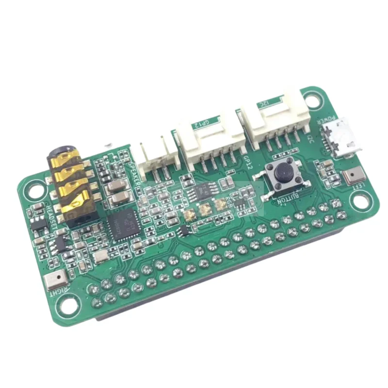 Raspberry Pi0/3b/b+/4 ReSpeaker Intelligent Speech Recognition 2 Microphone Array 2-Mics expansion board