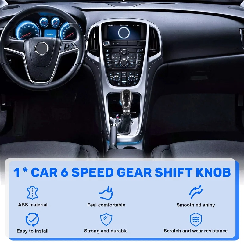 

A05U-Car 6 Speed Gear Shift Head Manual Transmission Shift Head Handball For Buick Excelle GT/XT Opel Astra 2009-2014