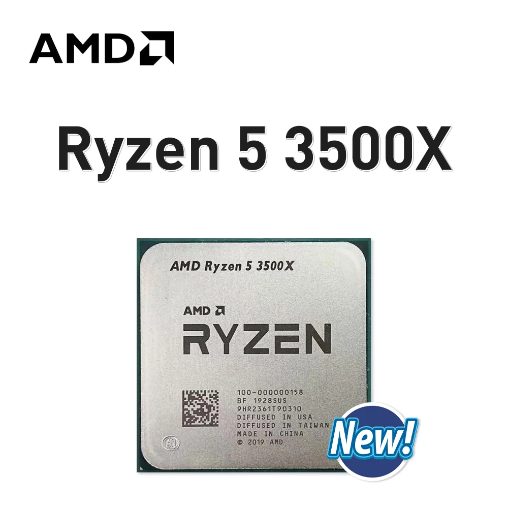 

НОВЫЙ процессор AMD Ryzen 5 3500X, 6 ядер, 6 потоков, 65 Вт, L3=32 МБ, R5 3500X, сокет AM4, 3.6 ГГц, 7 нм, DDR4, без кулера