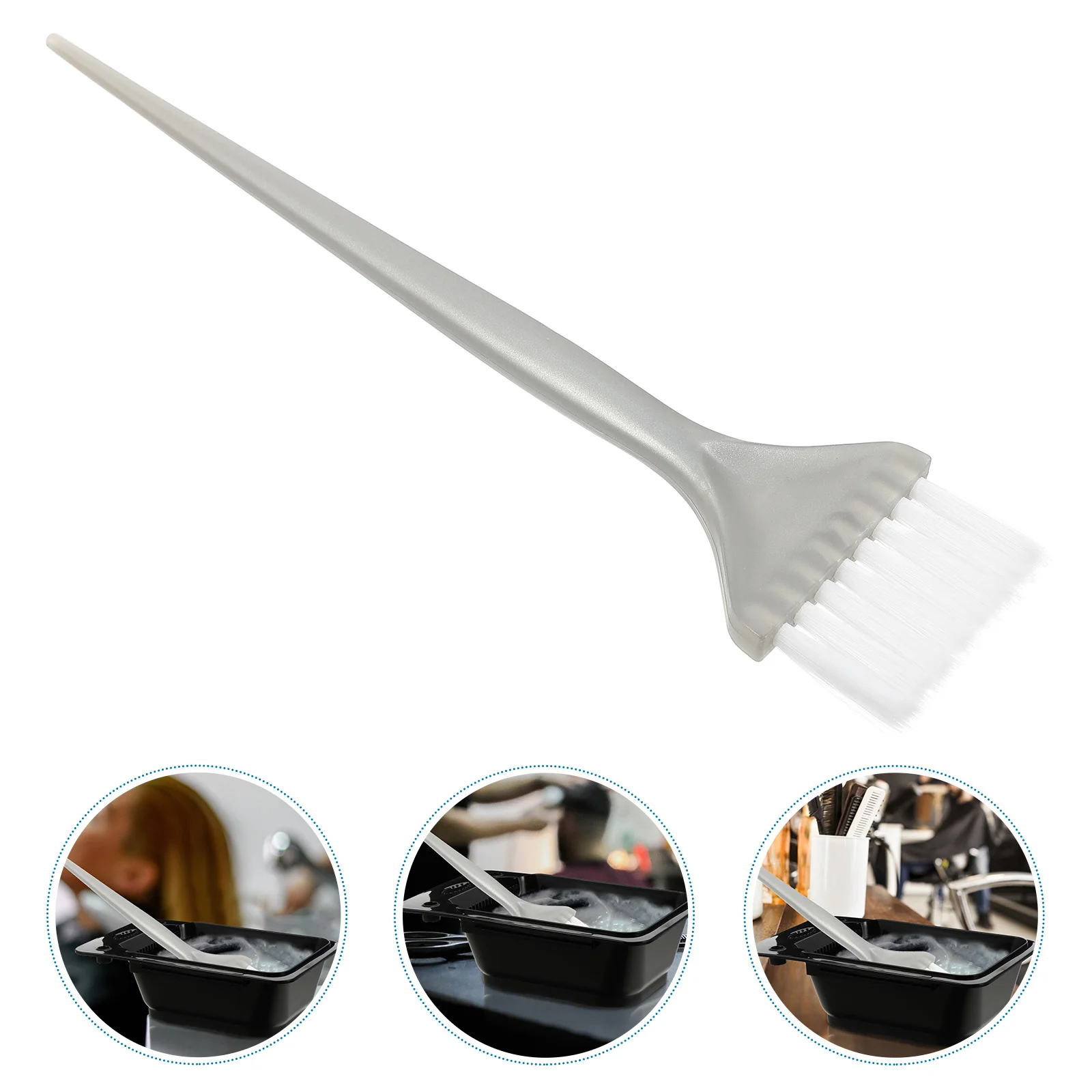 

2 Pcs Comb Hair Dye Brush Dyeing Tool Color Applicator Barbershop Coloring Tint Salon