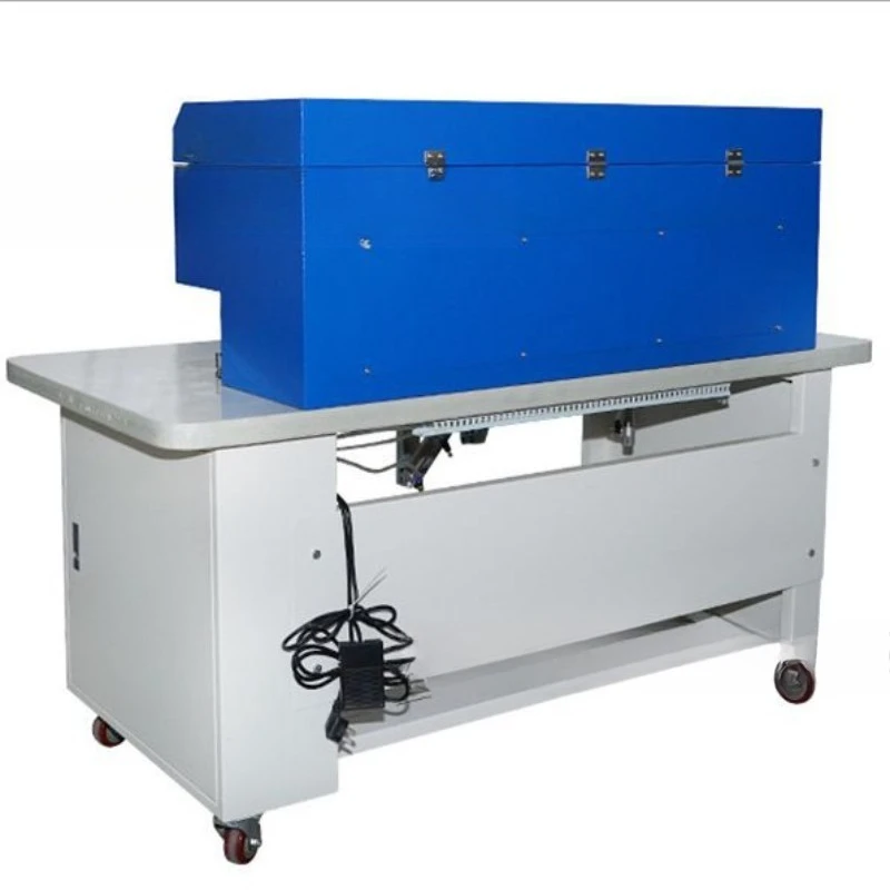700Mm automatic glue straight edge folding machine, leather packaging gift box glue folding