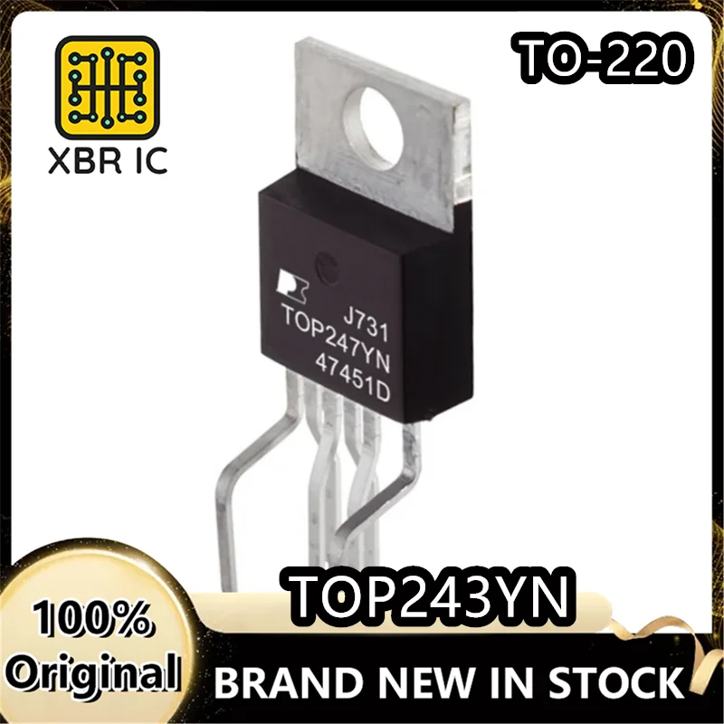 (10/30 Pieces) TOP243YN TOP243 TO-220 Power Management Chip IC Original Authentic Spot Fast Delivery