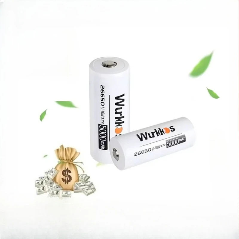 Wurkkos 3.7V 26650 5000mAh 3C Batterie Rechargeable Une Évaluation Pratique pour les Utilisateurs Exigeants