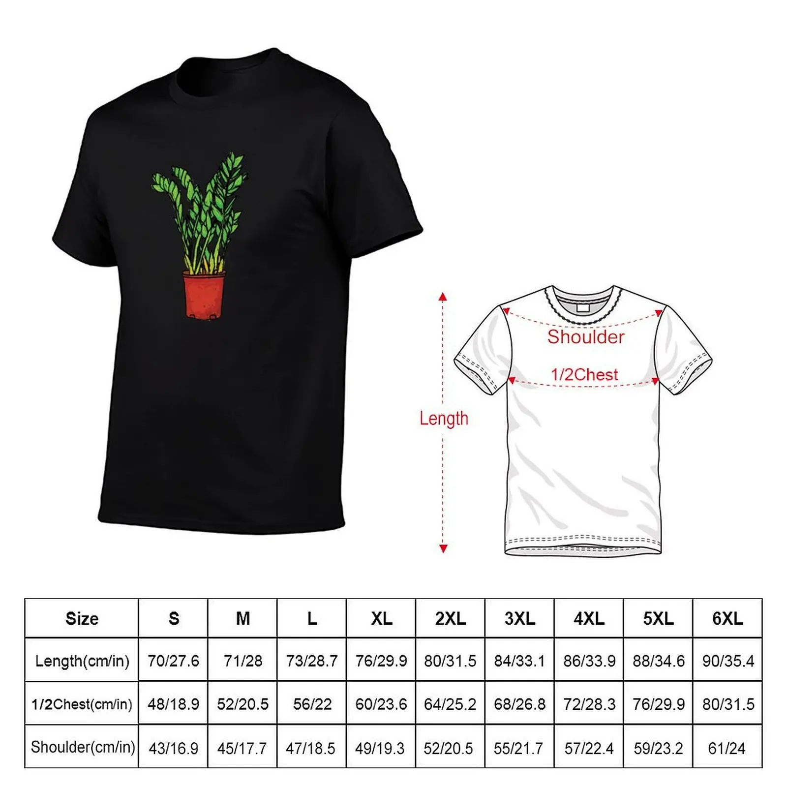 ZZ Gem Zanibar Gem Plant T-Shirt man graphic t shirt man t shirt cotton t shirt man designer T-Shirt