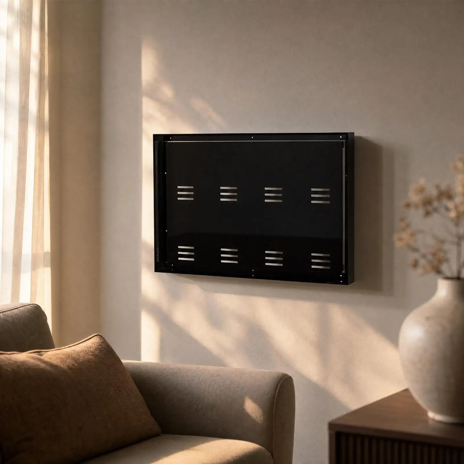 Award Showcase Box Acrylic Medal Display Case Wall Mounted for Sports Commemorative Medals 8 Slot