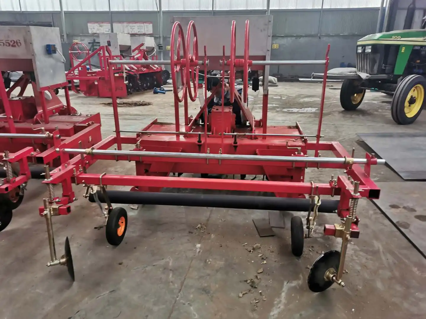 Vegetable Sweet Potato Laminating Ridge Machine Ridging And Mulching Machine Agriculture Greenhouse Mulch Film