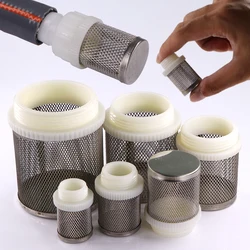 Jardim Mangueira Filtro, Bomba de Água Proteger para Micro Irrigação, Clean Mesh, Percolator Joint, 1/2 