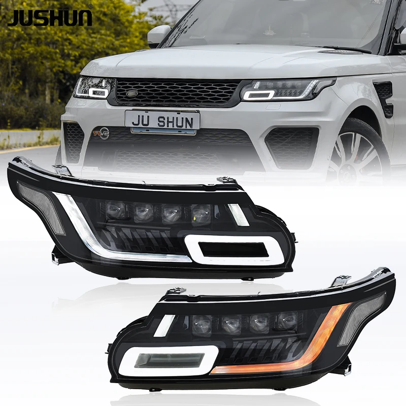 High Four Lens Matrix L494 Фары Land Rover Range Rover Sport 2014-2017 Прямая продажа Популярный производитель 12 В Модернизированный