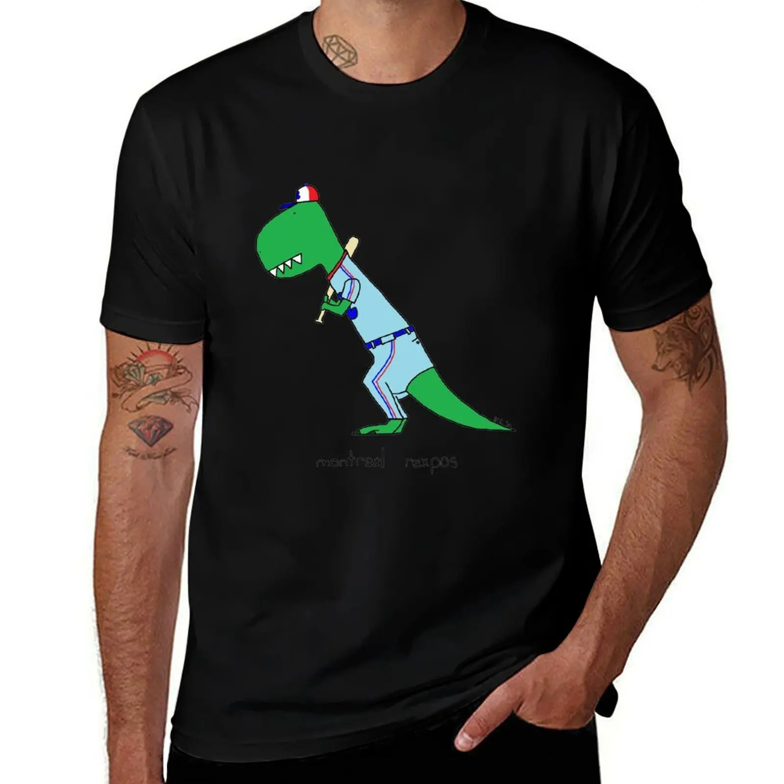 

montreal rexpos T-Shirt Urban Casual Loose Fit Tee