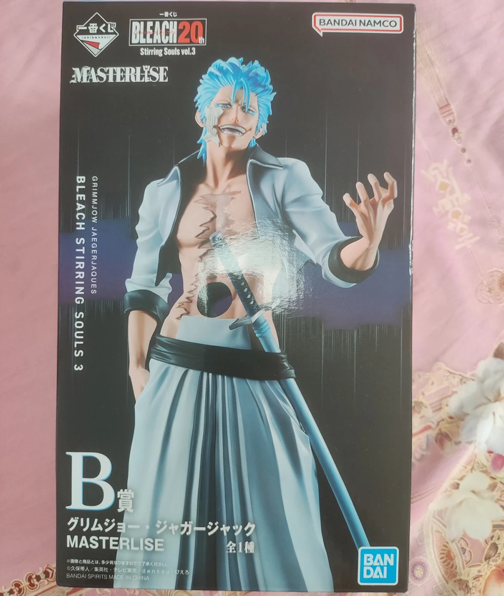 

In Stock Original Bandai Spirits Ichiban Kuji Bleach - Grimmjow Jaegerjaques Vol.3 (B Prize) Anime Figure Action Figure Toys