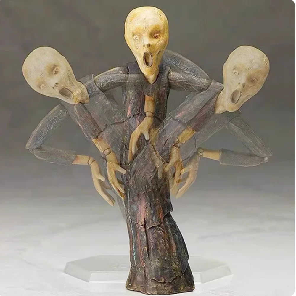 

Figma SP-086 The Scream The Table Museum Фигурка Коллекция Фигурка Модель Игрушка в подарок